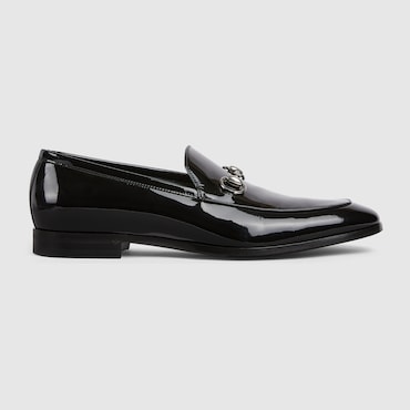 GUCCI Men's Loafer With Horsebit, Size 42 IT