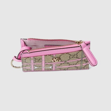 GUCCI Portachiavi Con Stampa, Rosa