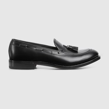 GUCCI Men's Loafer With Tassel Detail, Size 42.5 IT