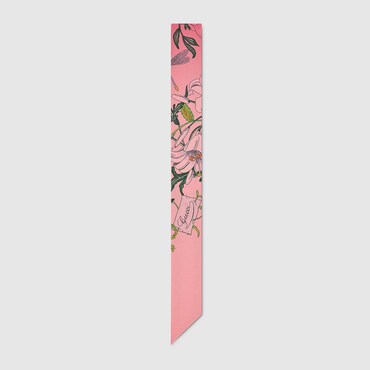 GUCCI Printed Silk Twill Ribbon