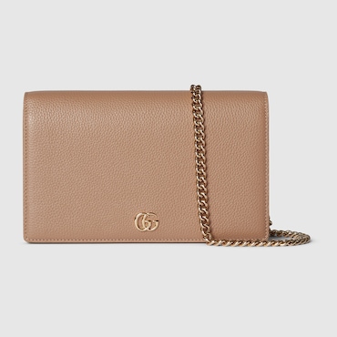 GUCCI Portafoglio GG Marmont Con Catena