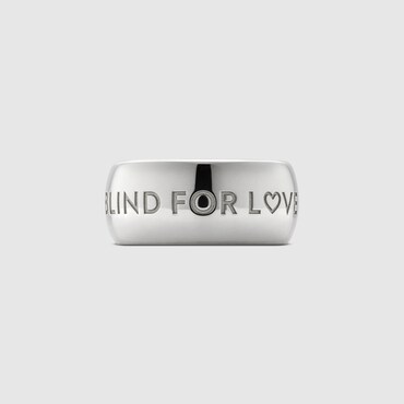 GUCCI Blind For Love Wide Ring