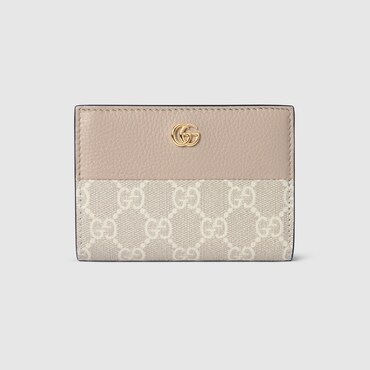 GUCCI Bi-color GG Marmont Small Wallet
