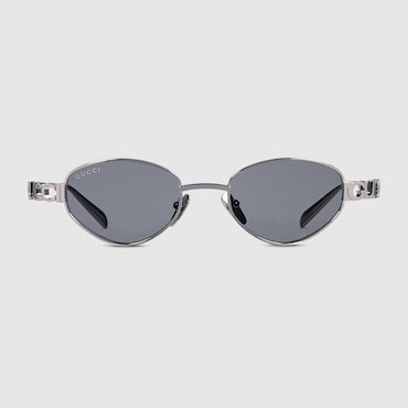 GUCCI Oval Frame Sunglasses