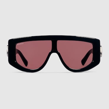 GUCCI Rectangular Frame Sunglasses