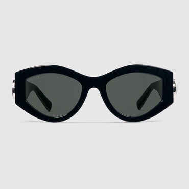 GUCCI Oval Frame Sunglasses