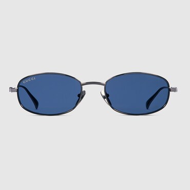 GUCCI Oval Frame Sunglasses