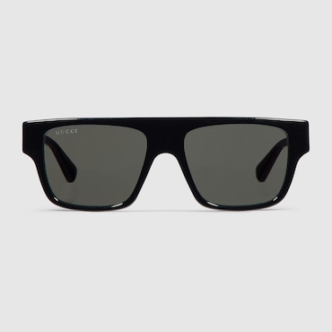 GUCCI Rectangular Frame Sunglasses