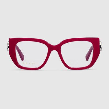 GUCCI Brillengestell In Schmetterlingsform