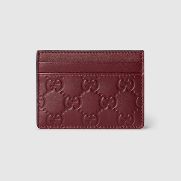 GUCCI GG Emblem Card Case