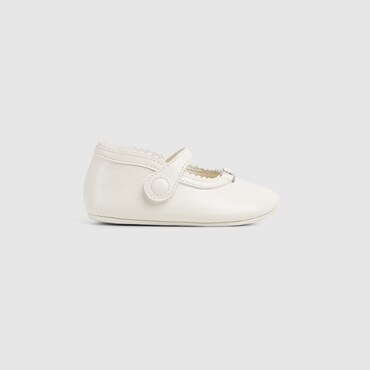 GUCCI Baby - Ballet Flats With Double G, Size 19