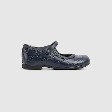 GUCCI Baby - GG Ballet Flat, Size 26
