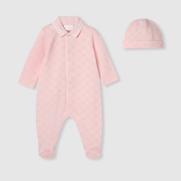 GUCCI Baby - Cotton Two-piece Gift Set, Size 9/12