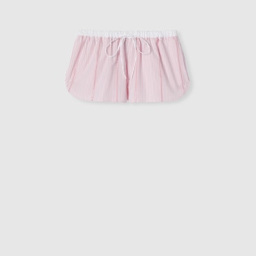 GUCCI Cotton Fil Coupé Shorts, Size 42 IT