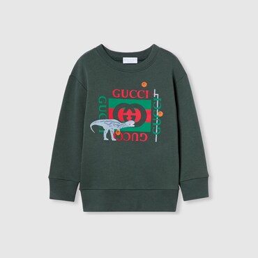 GUCCI Kids - Cotton Sweatshirt, Size 8 YEARS