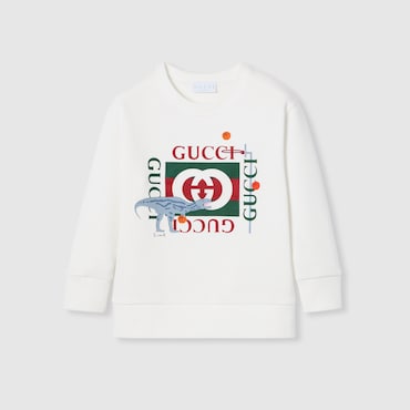 GUCCI Kids - Cotton Sweatshirt, Size 12 YEARS
