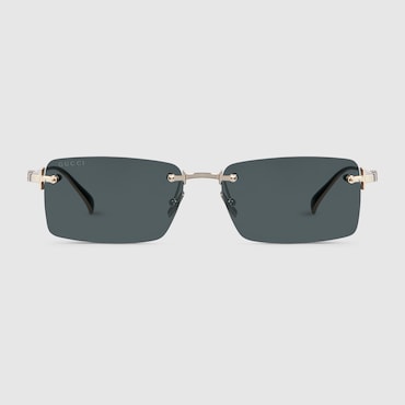 GUCCI Rectangular Frame Sunglasses