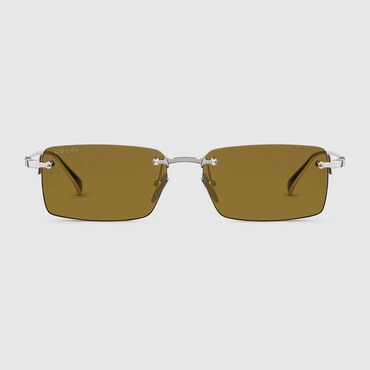 GUCCI Rectangular Frame Sunglasses