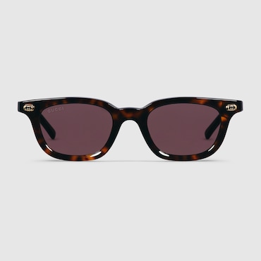 GUCCI Oval Frame Sunglasses