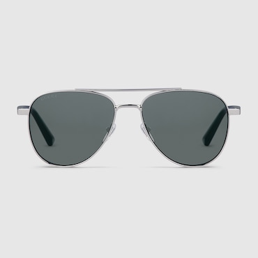 GUCCI Aviator Frame Sunglasses