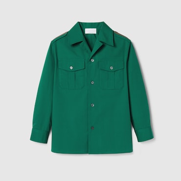 GUCCI Kids - Cotton Shirt, Size 10 YEARS