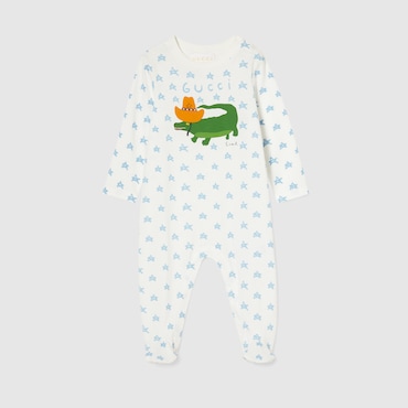GUCCI Baby - Printed One-piece, Size 3-6 MONTHS