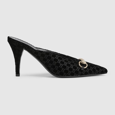 GUCCI Women's Mule With Horsebit, Size 36.5 IT