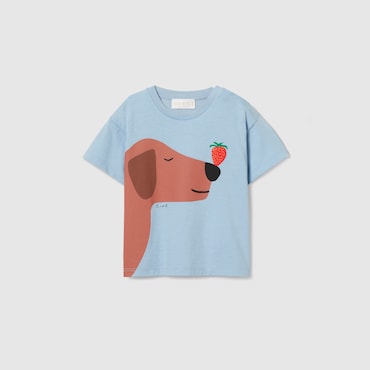 GUCCI Baby - Printed Cotton T-shirt, Size 3-6 MONTHS