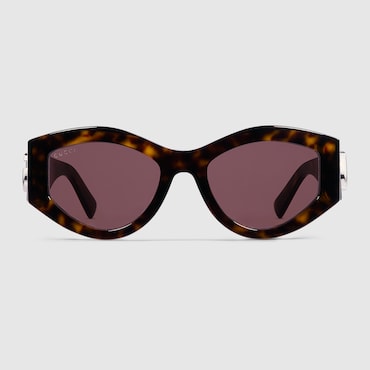 GUCCI Oval Frame Sunglasses