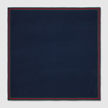 GUCCI Baby - Cotton Blanket With Web