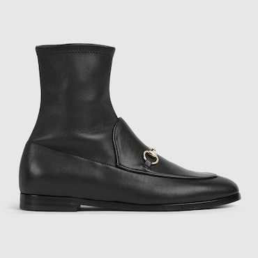 GUCCI Women's Jordaan Ankle Boot, Size 35 IT