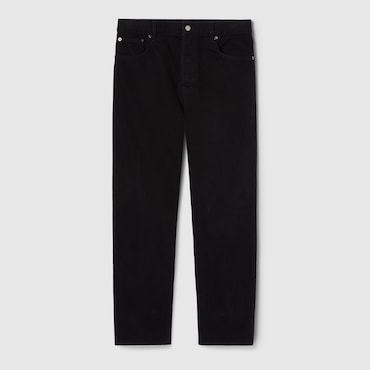 GUCCI Cropped Slim Denim Pant, Size 30