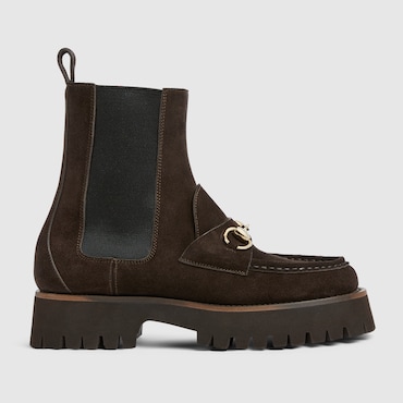 GUCCI Bottines Avec Détail Mors Pour Femme, Taille 35 IT
