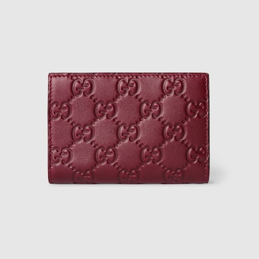 GUCCI GG Emblem Small Wallet