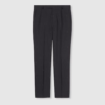 GUCCI Pinstripe Wool Pant, Size 44