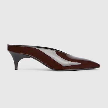 GUCCI Women's 97 Heeled Mule, Size 41 IT