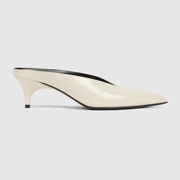 GUCCI Women's 97 Heeled Mule, Size 39.5 IT