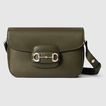 GUCCI Horsebit 1955 Soft Medium Shoulder Bag