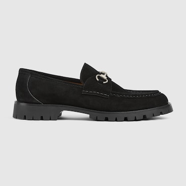 GUCCI Men's Loafer With Horsebit, Size 41.5 IT