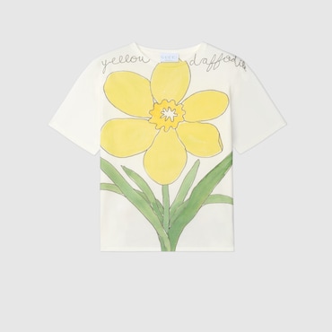 GUCCI Kids - Cotton T-shirt With Print