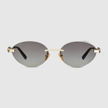 GUCCI Gafas de Sol Ovaladas Sin Montura