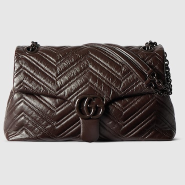 GUCCI Borsa A Spalla GG Marmont Misura Media