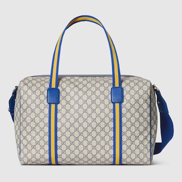 GUCCI Borsone Con Dettaglio Web Misura Media