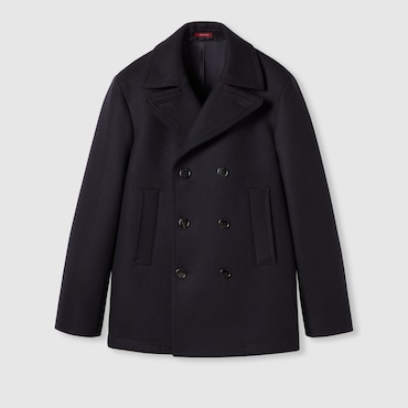 GUCCI Batavia Wool Coat, Size 52 IT