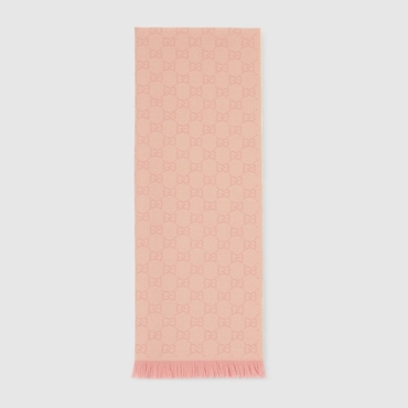 GUCCI GG Wool Scarf