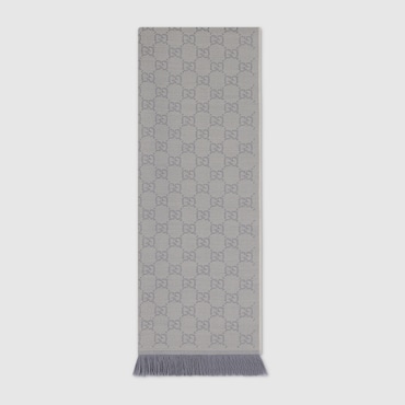 GUCCI GG Wool Scarf