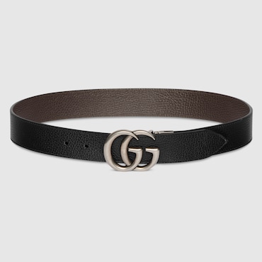GUCCI GG Marmont Reversible Belt, Size 60