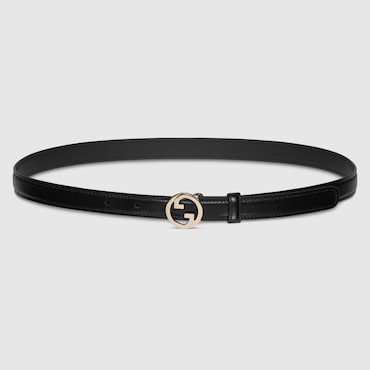 GUCCI Blondie Thin Belt, Size 70