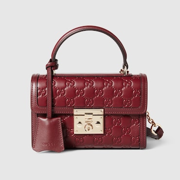 GUCCI Padlock Small Top Handle Bag