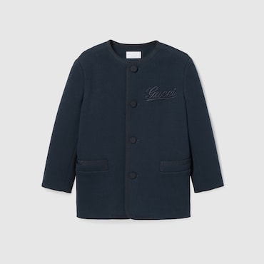 GUCCI Kids - Cotton Jacket With Embroidery